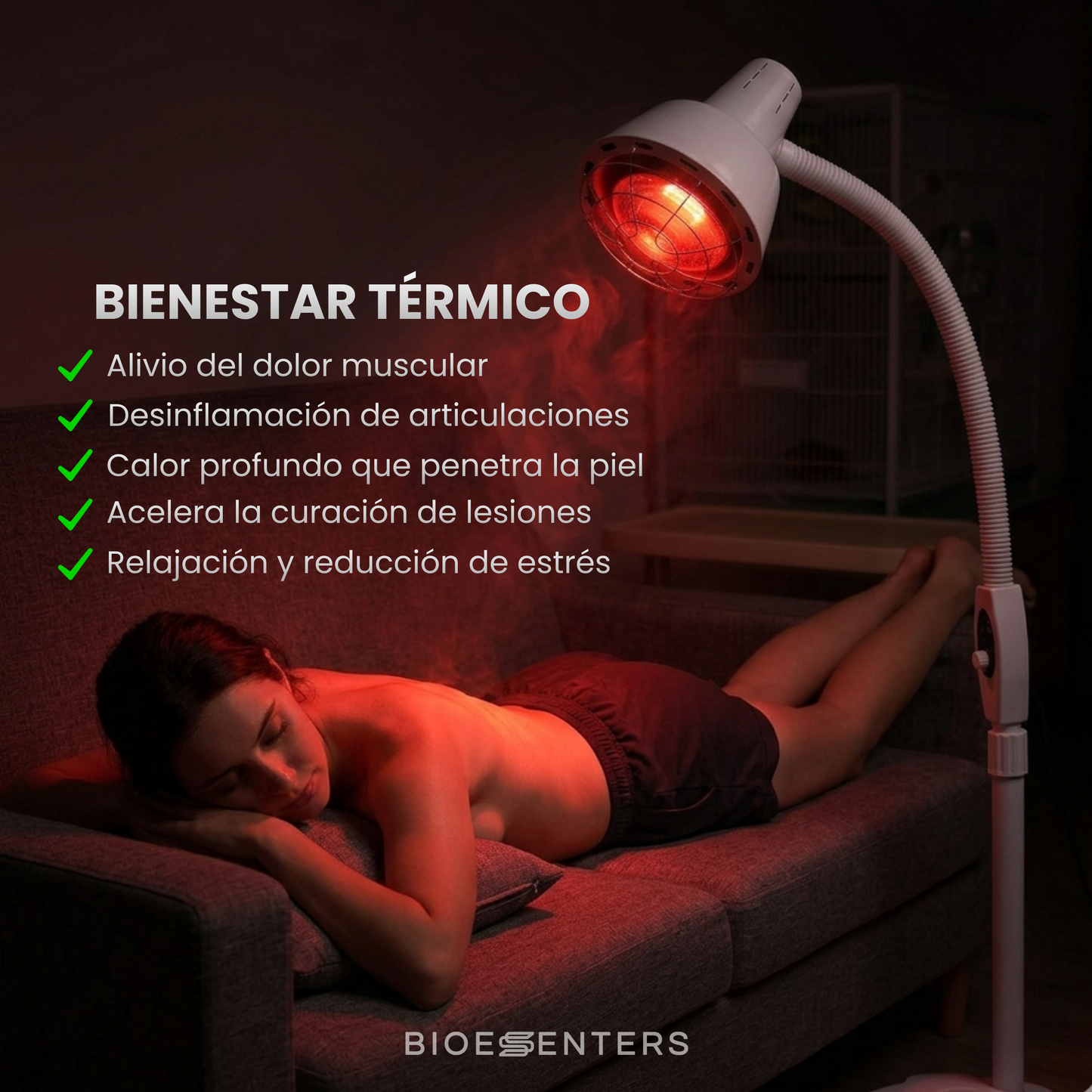 Lámpara de Calor Infrarrojo