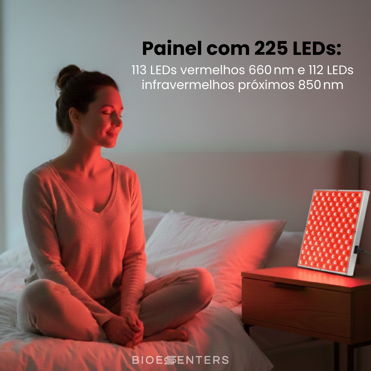 Painel de Terapia de Luz Vermelha